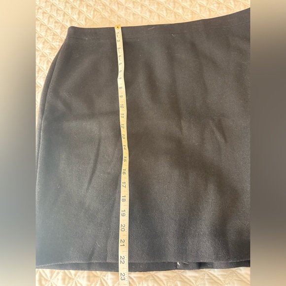 NWOT J Crew Wool Blend Pencil Skirt Wine Red size 18 - Picture 5 of 6